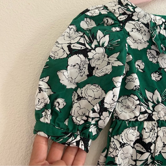 Janie and Jack | Floral Bow Dress - Picture 5 of 8